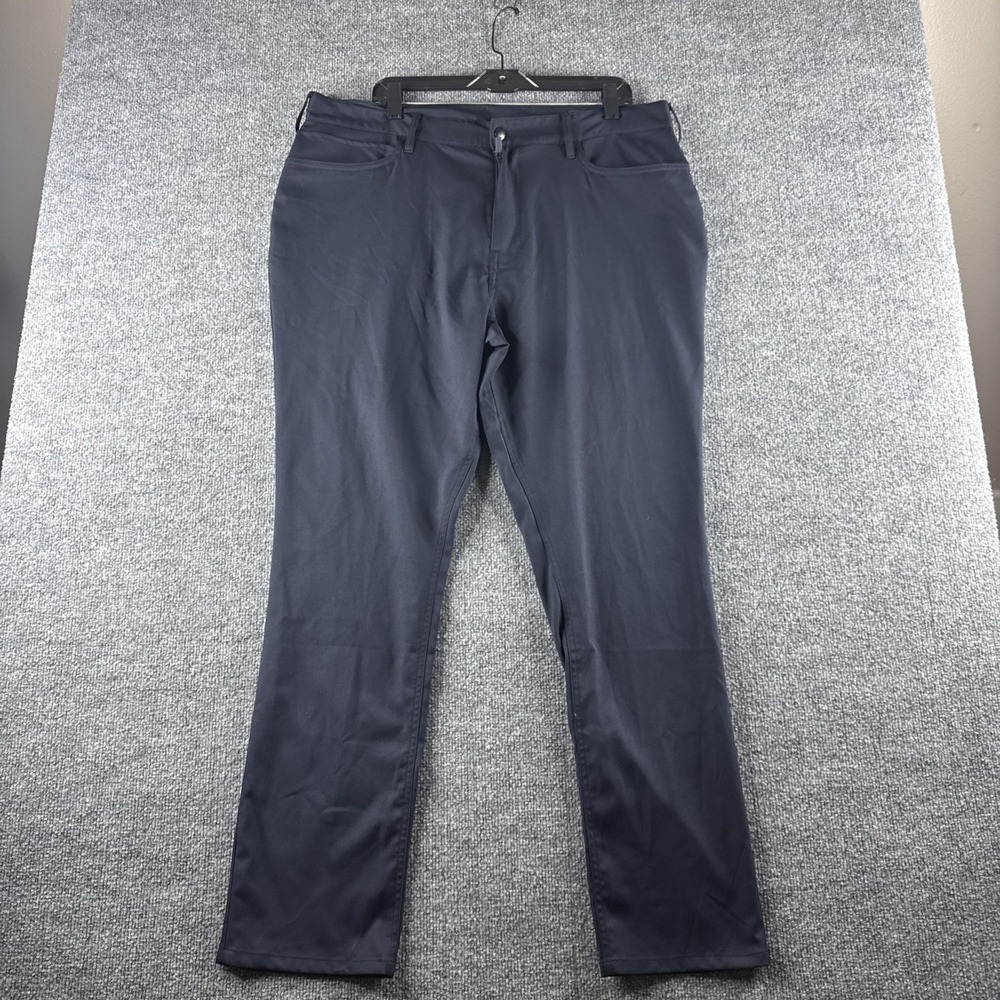 Polo Ralph Lauren Performance Pants Mens 38x32 Navy Blue Stretch Golf Casual